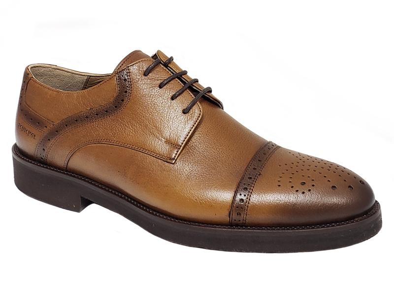 Cap-Toe Semi Brogue Gentlemen's Derby